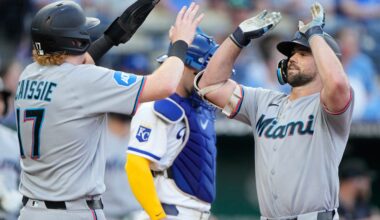 Graham Pauley drives in 4, Marlins defeat Royals – Sun Sentinel