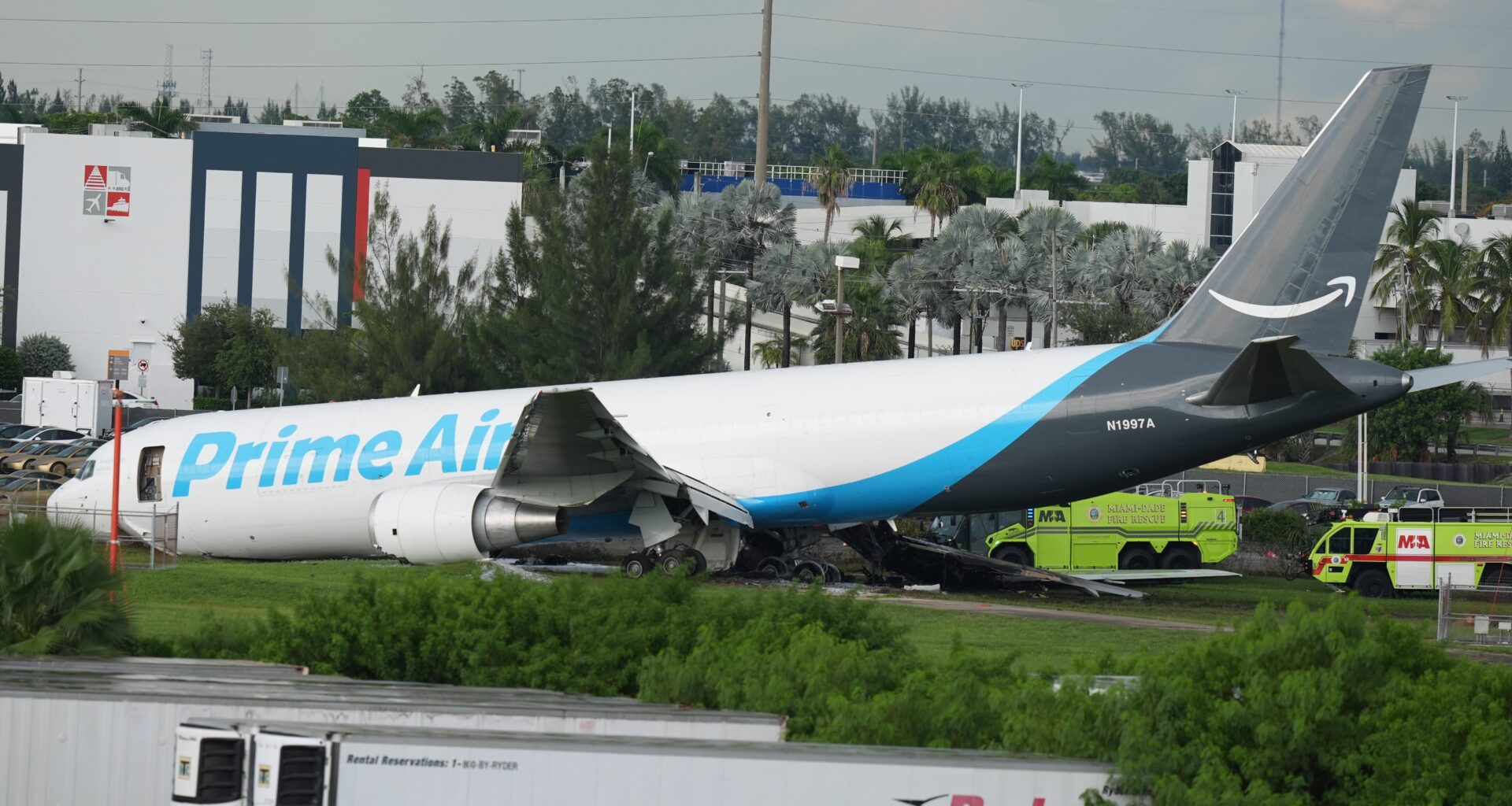Amazon cargo plane crash in Miami kills at least 5