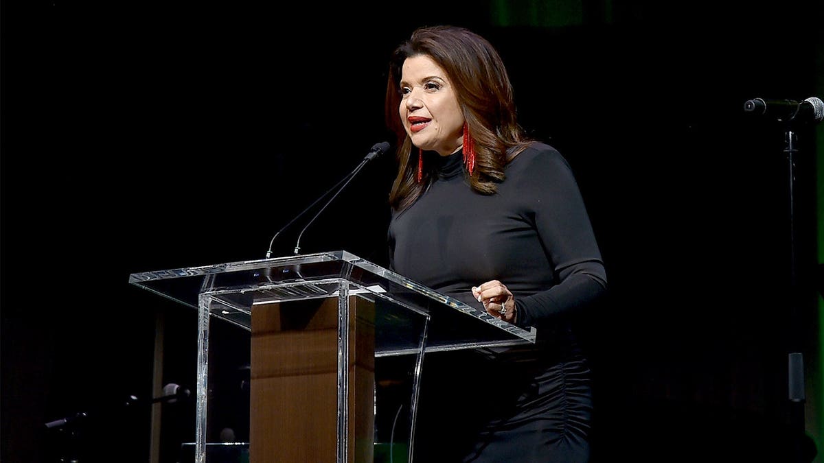 Ana Navarro at podium