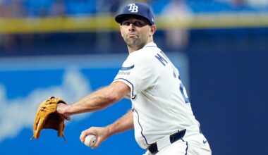 Nick Martinez gets 15th win as Rays beat Athletics 4-3 for 5th straight victory
