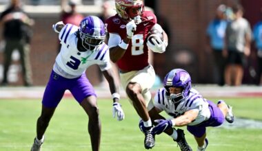 Fifteen players made season debuts in Florida State’s win over Central Arkansas