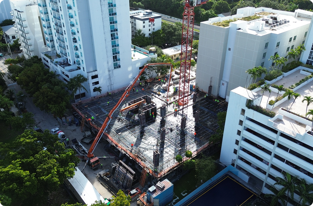 BI Group USA Reaches Second Floor Construction Milestone at Parkside Residences Brickell — PROFILEmiami South Florida Real Estate Development News