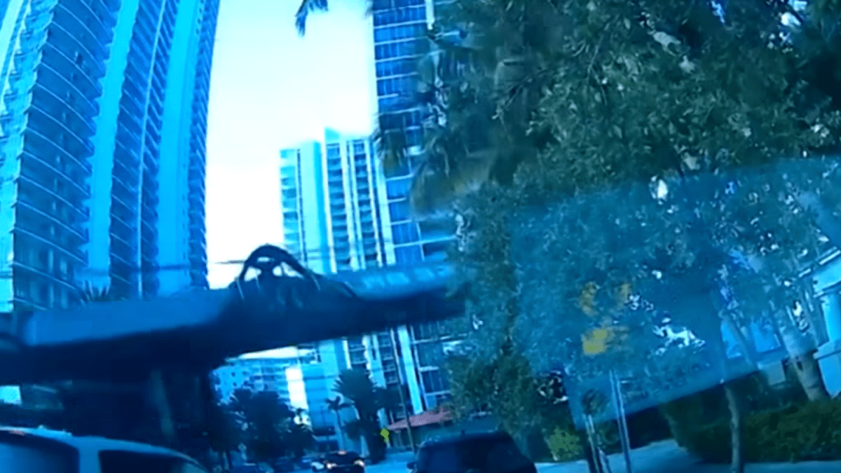 Video shows Brickell drill rig fall and driver’s escape – NBC 6 South Florida