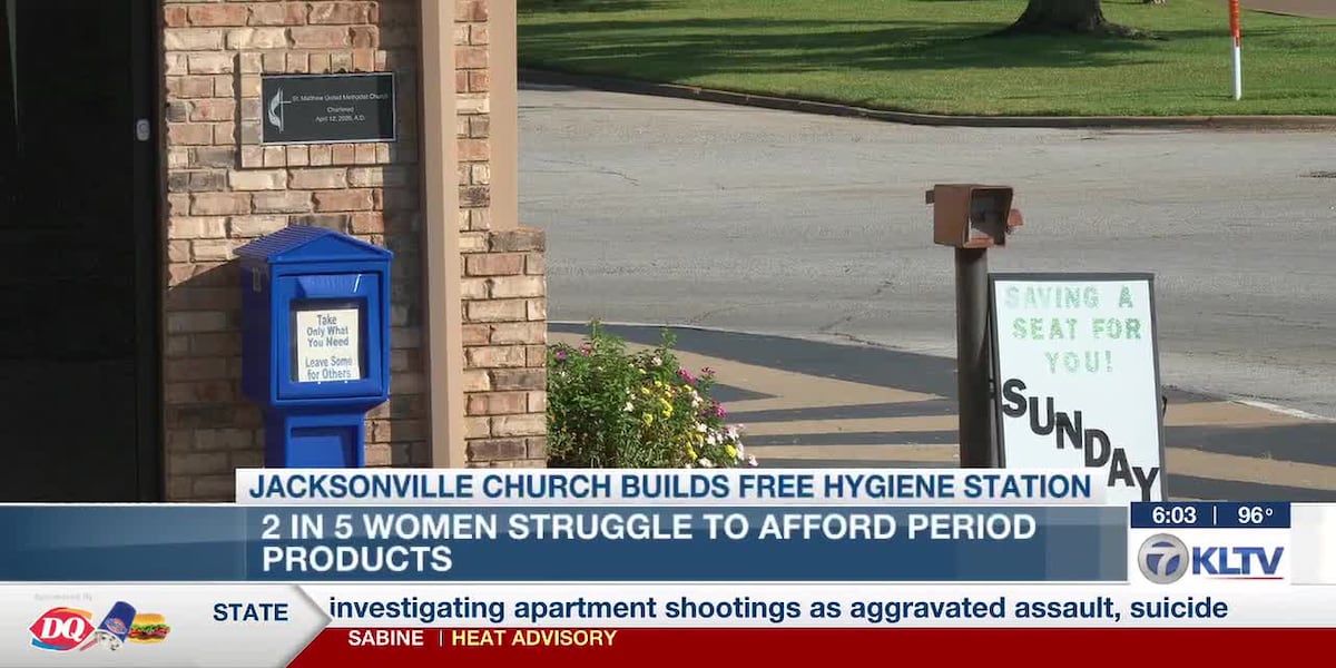 ‘It can be devastating ... if you don’t have the things you need:’ Jacksonville church builds hygiene box to fill community need