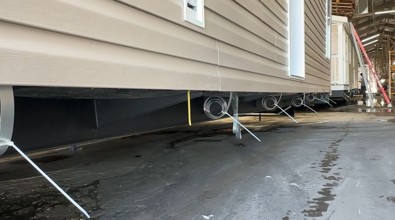 The law directs HUD to establish revised construction and safety standards for manufactured homes built without a permanent chassis. (Spectrum News/Fadia Patterson)