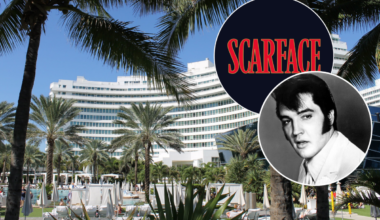 Featuring a spectacular “Stairway to Nowhere” built for grand entrances, this legendary 5-star Miami Beach resort hosted Frank Sinatra — and starred in over 20 Hollywood blockbusters including ‘Goldfinger’, ‘Scarface’ and ‘The Bodyguard’