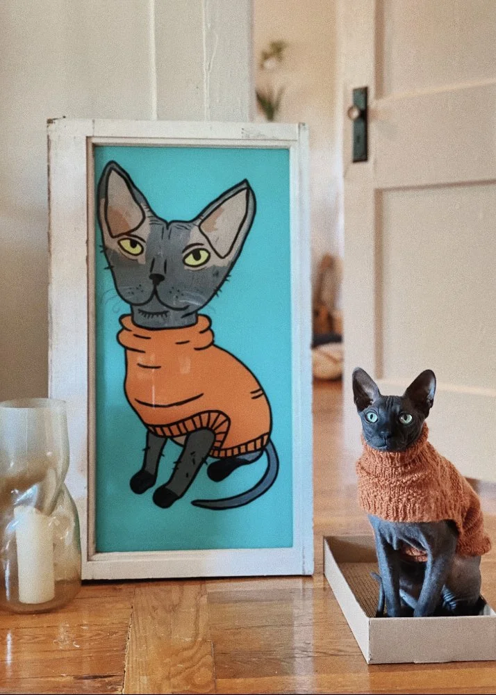 Tampa artist Cory Robinson to make it rain at new 'Cats & Dogs' exhibition