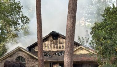 One person killed after flames erupt through roof of Thornridge Lane home, firefighters say