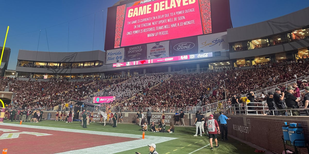FSU game against SMU delayed due to power outage