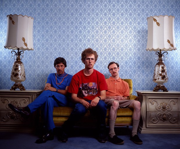 Jon Gries (from left), Jon Heder and Aaron Ruell are pictured in a scene from "Napoleon Dynamite." The trio of actors will discuss the film at the Dr. Phillips Center for the Performing Arts. (Courtesy Aaron Ruell)