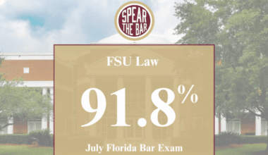FSU Law graduates earn Florida's highest first-time bar passage rate