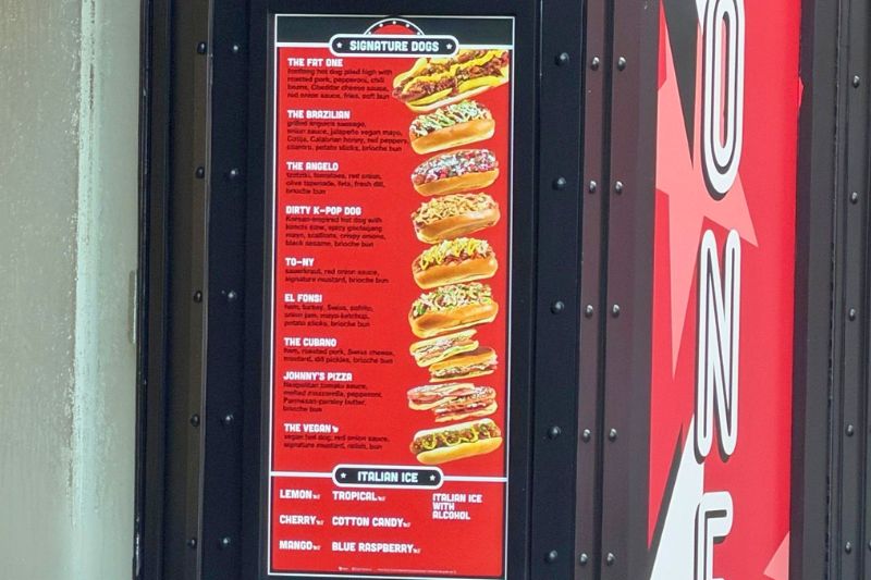 Fat One's menu and food pictures