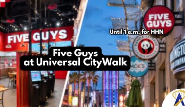 Five Guys at Universal CityWalk opening soon