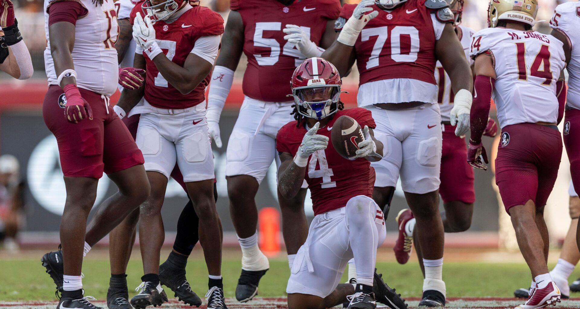 No. 10 Alabama rallies to beat Florida State 50-36 in offensive thriller – Orlando Sentinel
