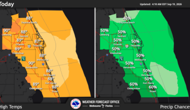 Storm chances rise across Central Florida this weekend, NWS says – Orlando Sentinel
