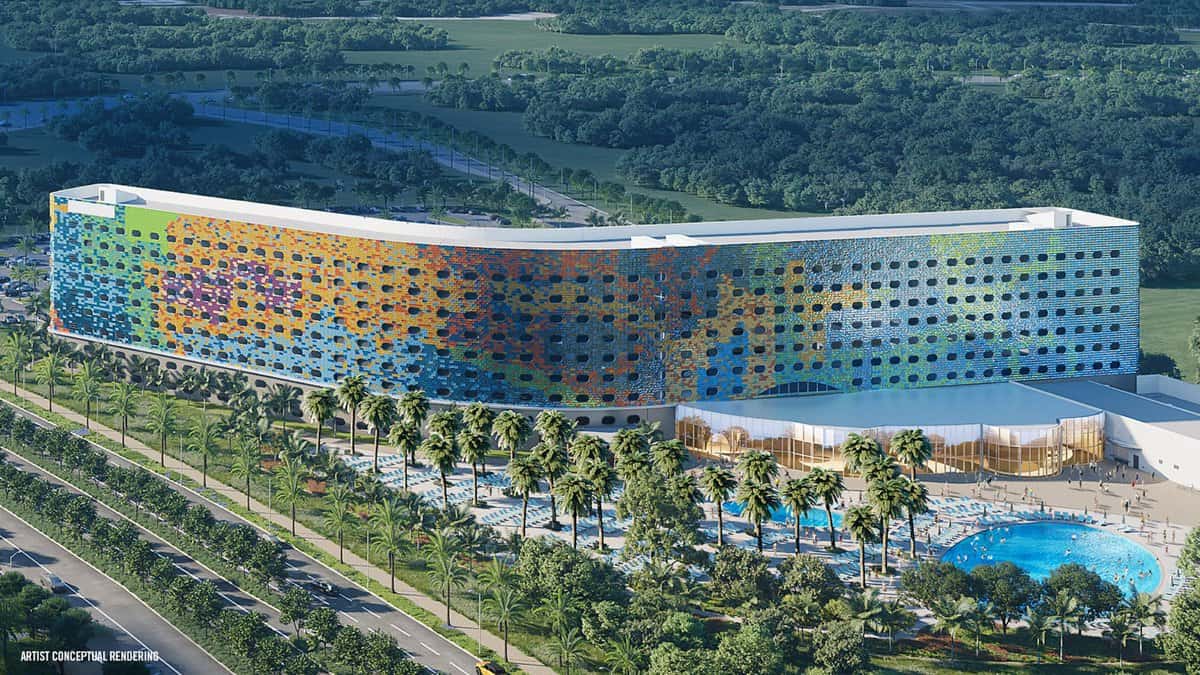 Universal Orlando Resort and the Epic Universe Stella Nova and Terra Luna hotel by Loews.