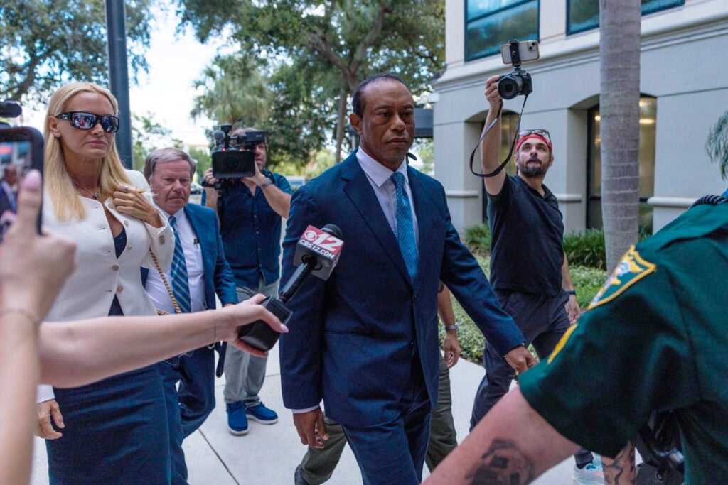 Tiger Woods Attends Plea Conference Hearing In DUI Case