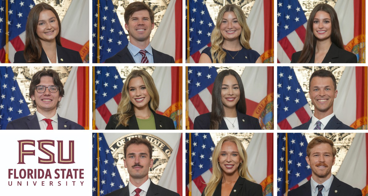 Record 11 Florida State University students selected for Florida Gubernatorial Fellows Program