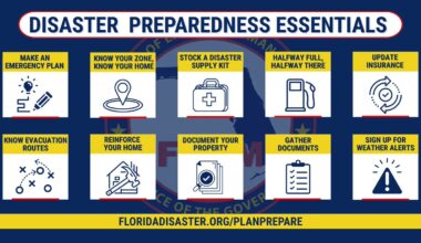 Florida Division of Emergency Management urges residents to stay prepared and alert during Florida Preparedness Month
