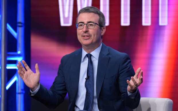 Now back in his powder blue void set after a long absence, John Oliver's political half-hour Sunday night show on HBO is still laboring under a reduced energy outside the TV studio, just as Bill Maher's "Real Time" did when he taped his show from his home. Still, Oliver's staff aggregates serious reporting and presents important issues in a way that drives home his messages in an engaging way. In his Feb. 28 show, he managed to weave clips from the goofy 1990 "Cop Rock" police procedural musical series with a very serious segment on police raids, how out of control they are and how to prevent raids gone wrong. Among the raids he focused on was the errant Chicago police raid on Anjanette Young's home, which this month resulted in new proposals for search warrants. The week before it was dangerous practices in meat-packing plants, and the week before that it was laying out the likelihood of another pandemic. I'm looking forward to him returning to the studio and reinvigorating the show, but "Last Week Tonight" nevertheless remains essential and topical. (HBO, HBO Max) Scott L. Powers