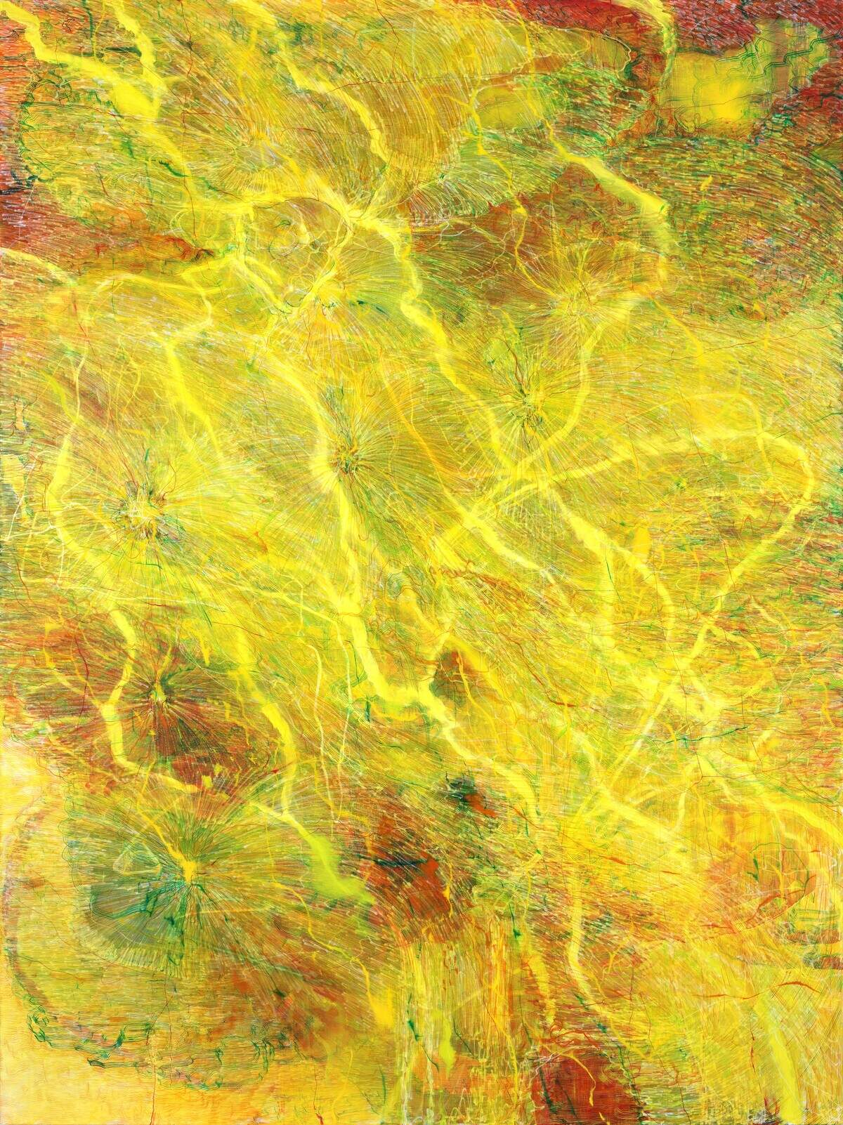 Diego Singh’s “In my Yellow Eye (Sin Nombre 3),” 2022-2025, is part of the show “Diego Singh: Deeper and Deeper,” on display from Dec. 1 – April 11, 2027, at the Institute of Contemporary Art – Miami.