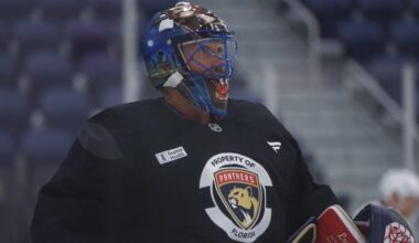 Jacob Markstrom Looks Right at Home with the Florida Panthers