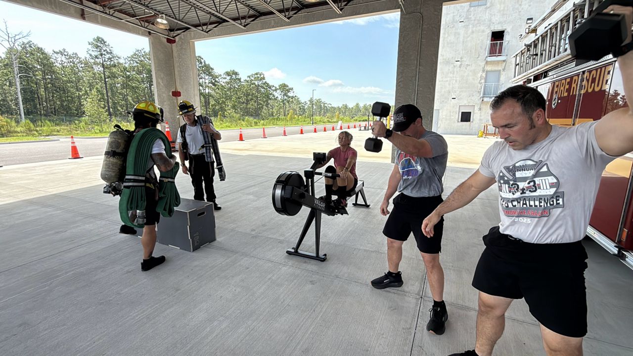Orange County firefighters prepare for 343 Hero Challenge