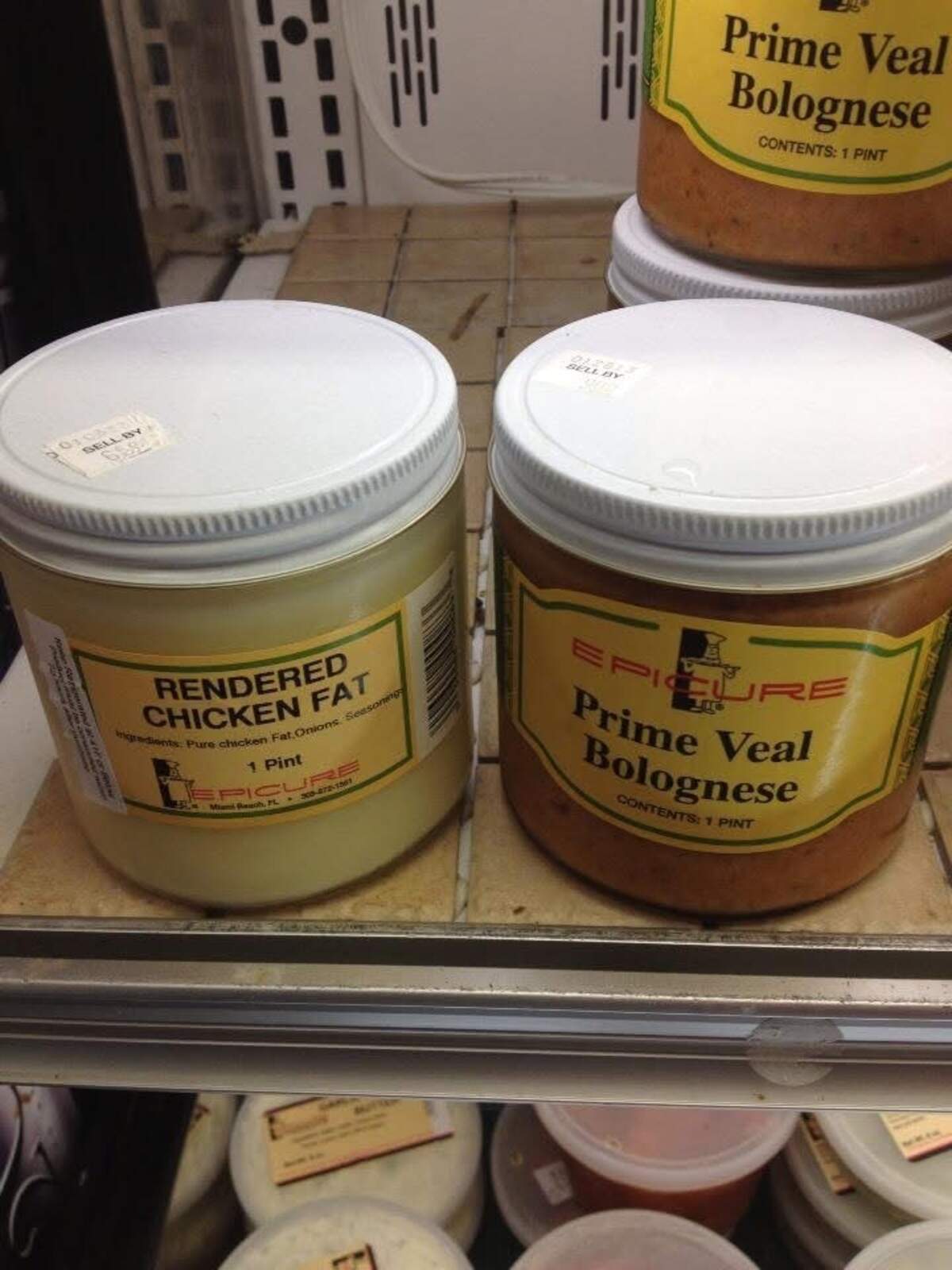 A prepared foods shelf at Epicure.
