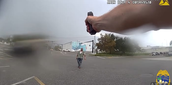 Body cam video shows moment Jacksonville officer shot, killed armed man on West Beaver Street