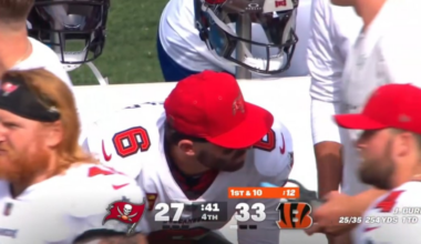The Buccaneers drop season opener on the road, 33-27; while the Rays sweep the Astros, 14-4 at home on Sunday