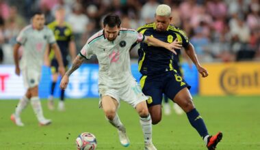 Messi scores 99th club goal for Inter Miami, but Nashville seizes late draw