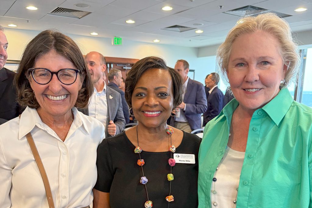 Grace Sacerdote, Wanda Willis and Ginny Myrick