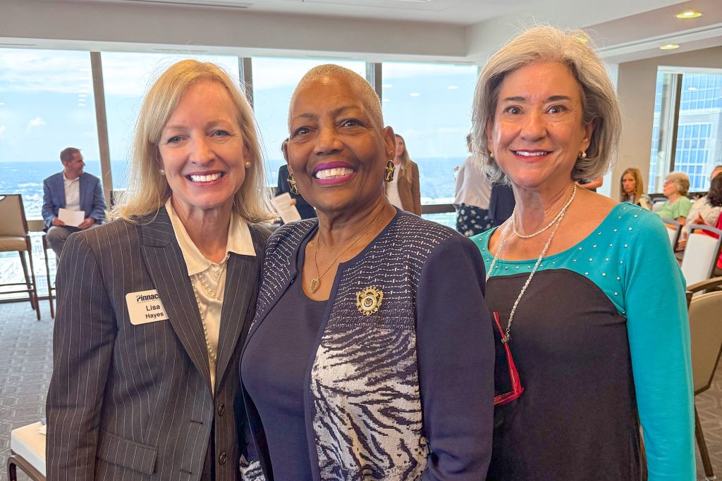 Lisa Hayes, Brenda Ballard-Harris and Kathy Hazelwood
