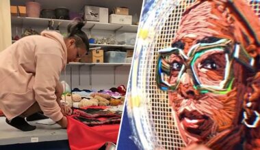 Miami-raised artist Kandy G. Lopez makes striking yarn portraits – NBC 6 South Florida