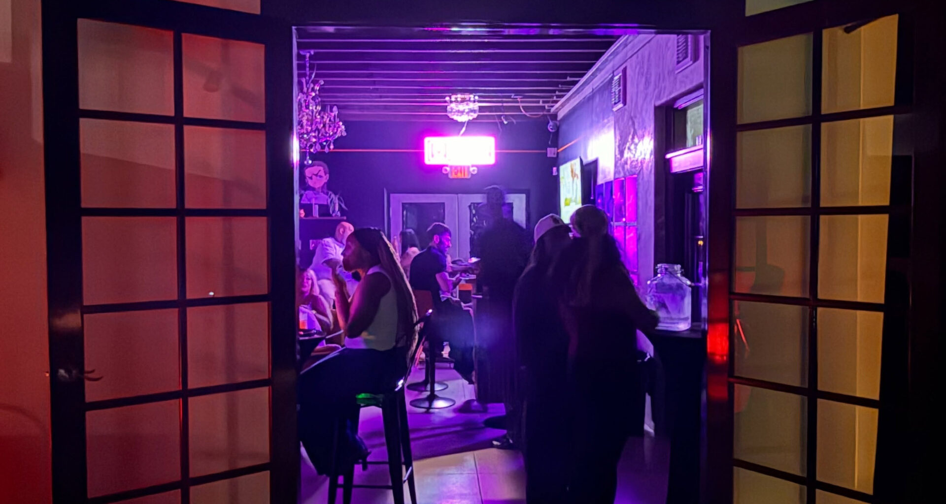 people inside a speakeasy