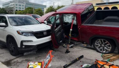 Multi-vehicle crash in Doral injures six, two critically