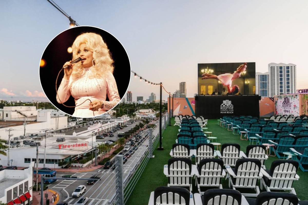 Miami's rooftop cinema will screen ‘Steel Magnolias’ to benefit Dolly Parton's charity