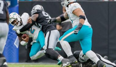 O-line, D-line disappoint: 15 Dolphins notes and thoughts