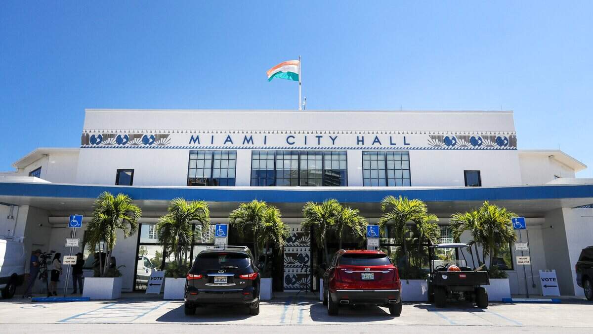 The Miami City Hall building in Coconut Grove.