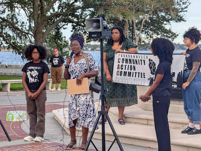Family, advocates hold candlelight vigil for Asia Bennett after JSO shooting