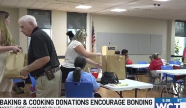 Northside Kiwanis Club gives away baking and cooking donations to encourage bonding