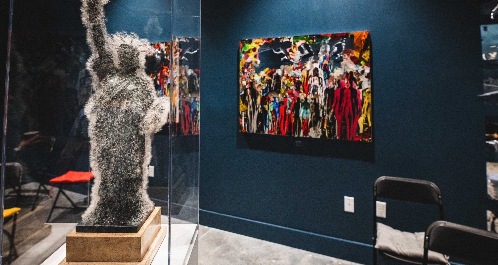 ‘Redo’ art show, featuring Cuban artist Tatiana Mesa Paján’s dandelion Statue of Liberty, closes this month in Tampa