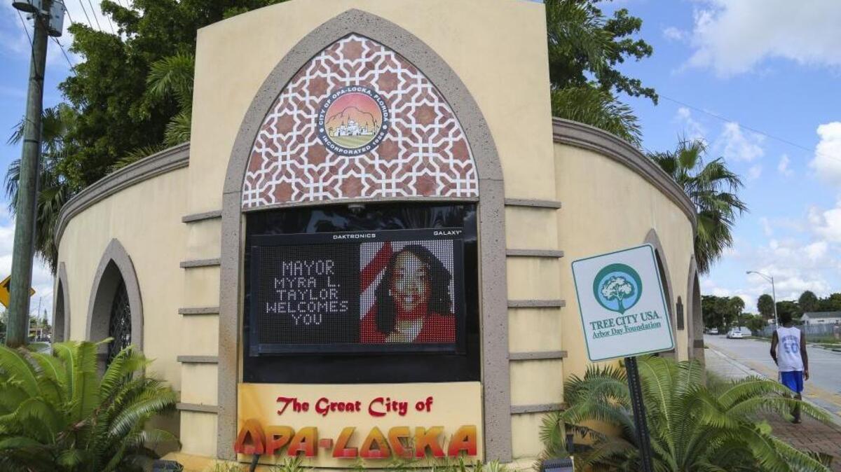 Opa-locka residents will elect a mayor and two commissioners on Tuesday, Nov. 3.