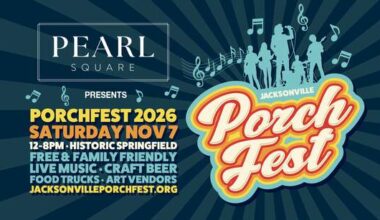 Jacksonville PorchFest 2026 announces lineup for free music festival in Historic Springfield