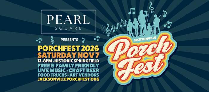 Jacksonville PorchFest 2026 announces lineup for free music festival in Historic Springfield