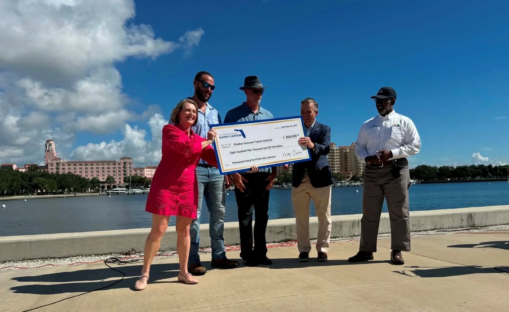 PSTA secures key funding for permanent Tampa-St. Pete ferry dock at St. Pete Pier