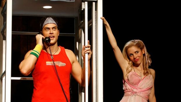 Cheyenne Jackson and Kerry Butler starred in the Broadway production of "Xanadu."
