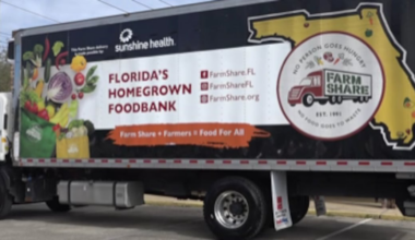 Sunshine Health Tallahassee and Farm Share partner to combat food insecurity with new truck