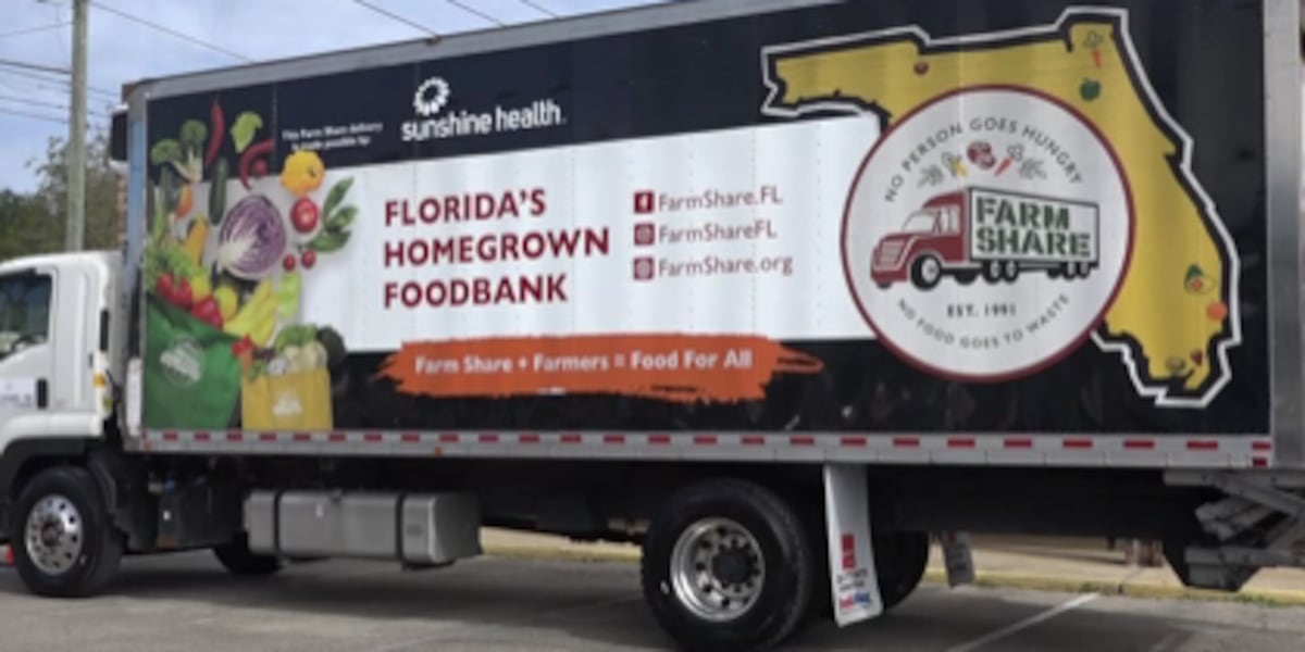 Sunshine Health Tallahassee and Farm Share partner to combat food insecurity with new truck