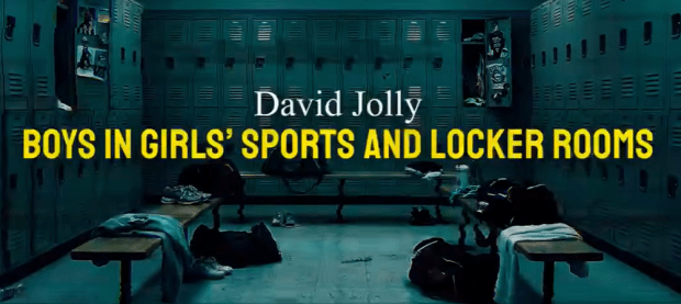 An image from Donalds' first TV ad, castigating David Jolly over LGBTQ issues (YouTube) 